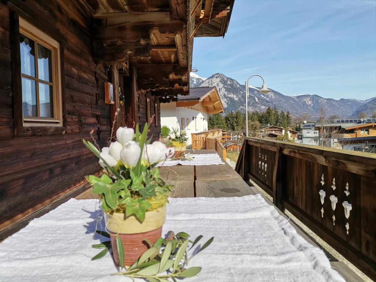 Ferienhaus Weberhof Reith im Alpbachtal Exterior foto